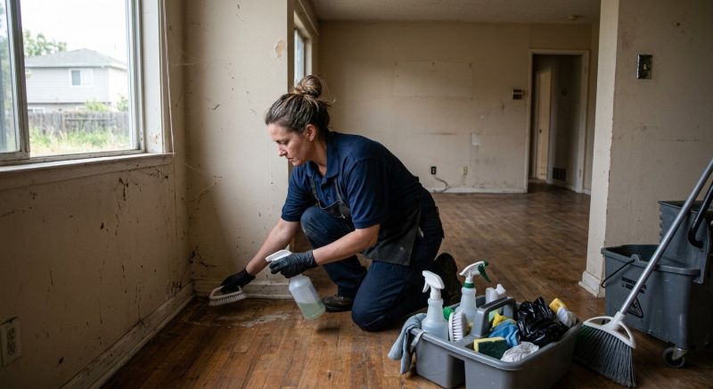 REO Property Cleaning in Conroe, TX