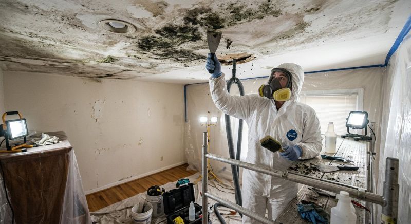 Attic Mold Removal in Bergen County, NJ