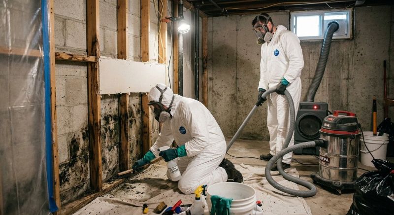 Basement Mold Remediation in Bergen County, NJ