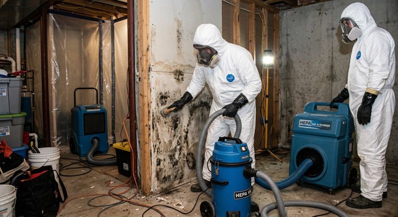 Basement Mold Removal in Fort Worth, TX