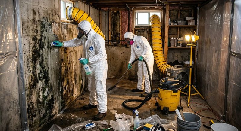 Crawl Space Mold Removal in Bergen County, NJ