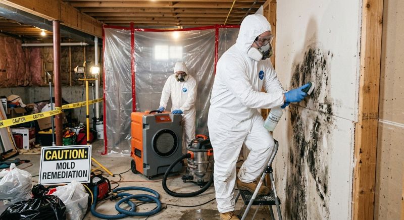 White Mold Mitigation in West Palm Beach, FL